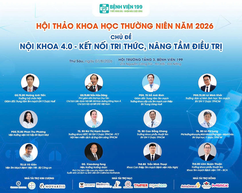 Các chuyên gia đầu ngành hội tụ tại Hội thảo khoa học Nội khoa 4.0 – Bệnh viện 199