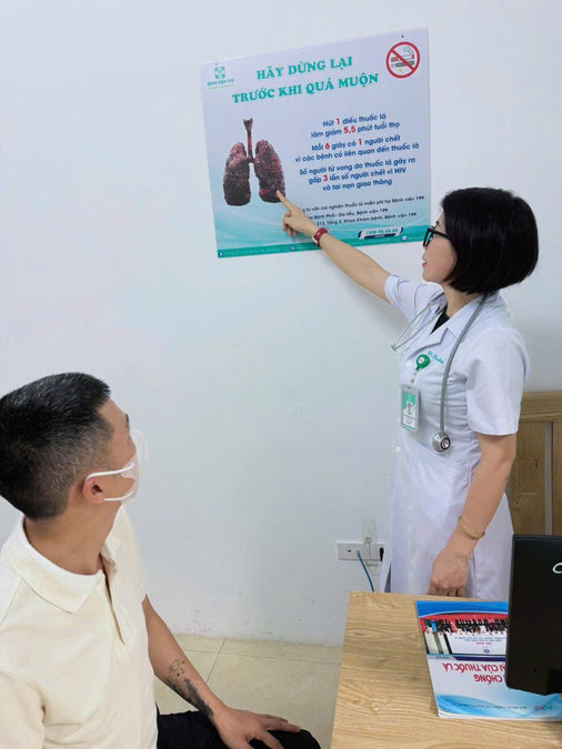PHÒNG KHÁM CAI NGHIỆN THUỐC LÁ – BỆNH VIỆN 199