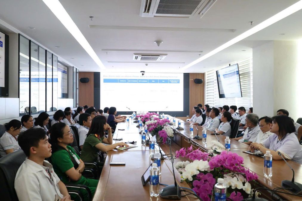 Bệnh viện 199 tổ chức buổi sinh hoạt khoa học chuyên đề: “Liệu pháp mới trong kiểm soát toàn diện cho bệnh nhân đái tháo đường type 2”
