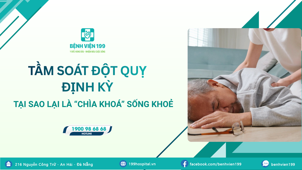 Tầm soát đột quỵ định kỳ: Tại sao là "chìa khóa" sống khỏe?
