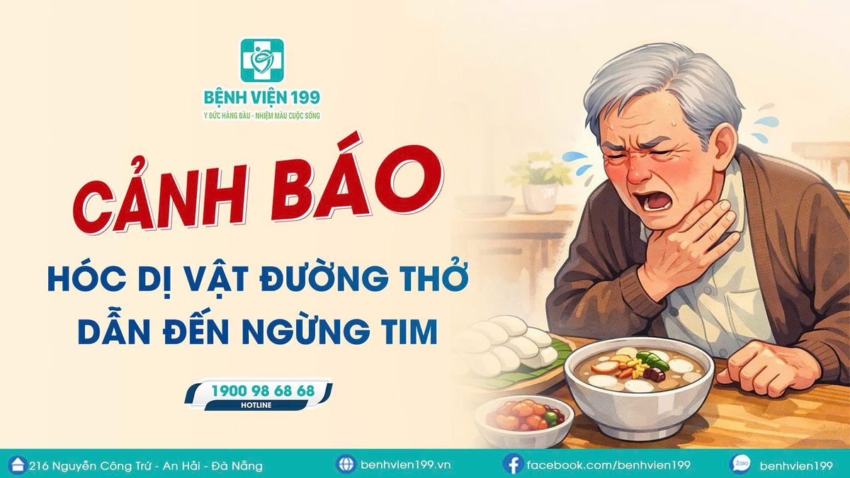 Cảnh báo hóc dị vật đường thở dẫn đến ngừng tim