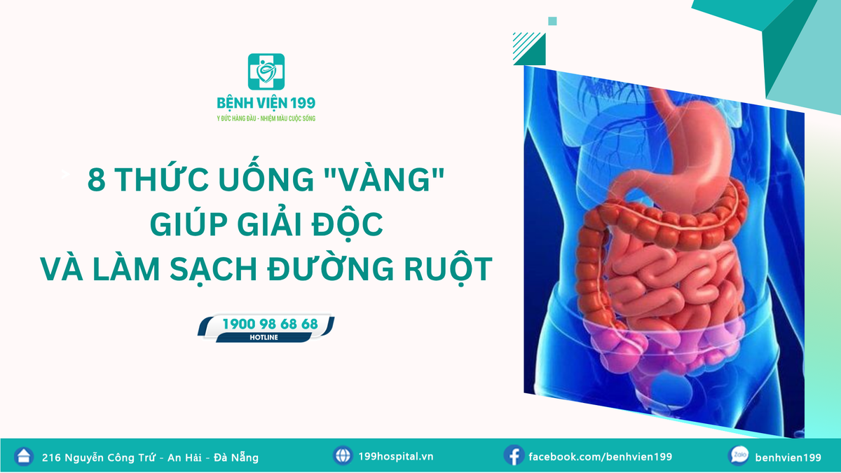 8 Thức Uống "Vàng" Giúp Giải Độc Và Làm Sạch Đường Ruột