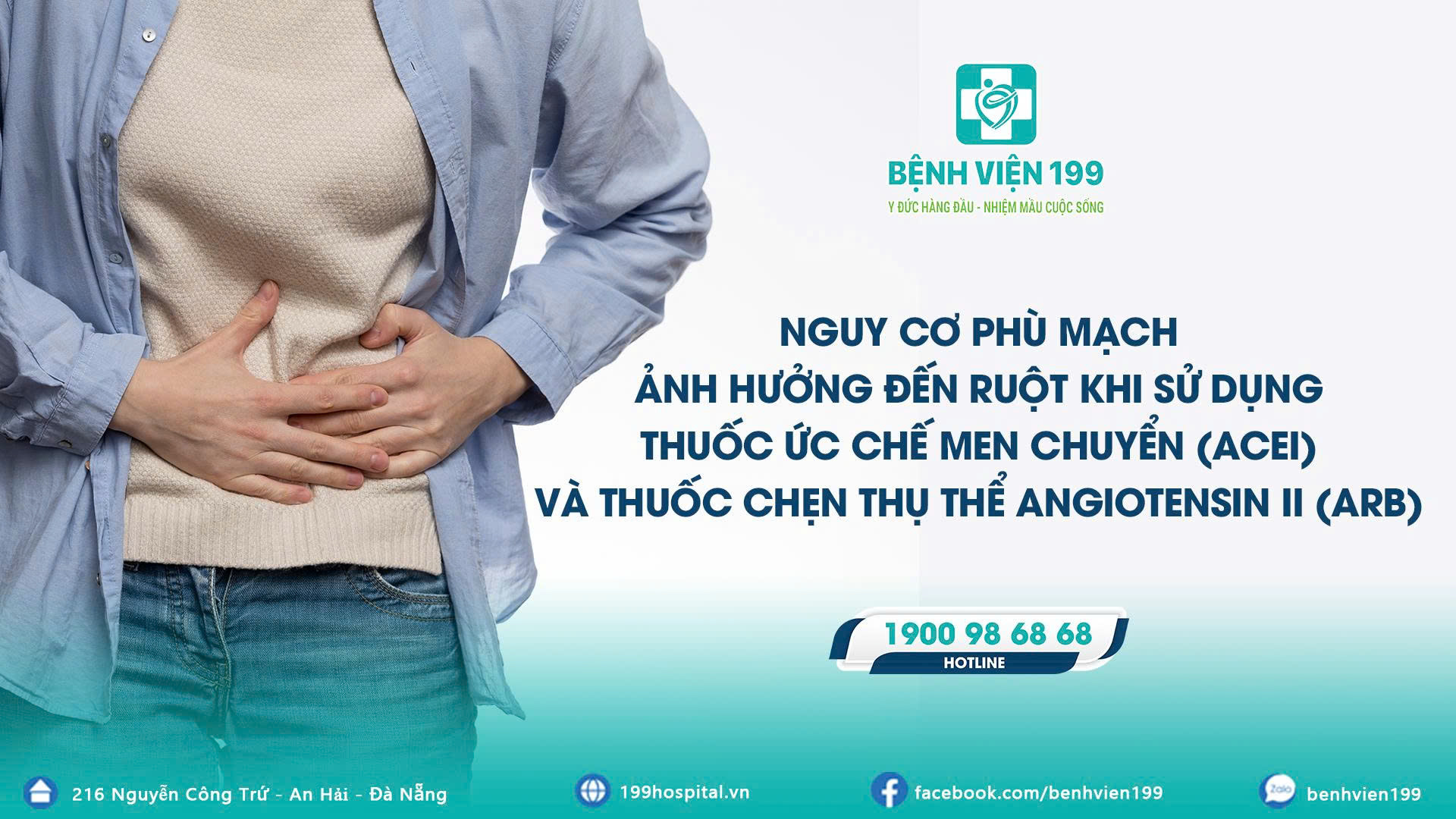 NGUY CƠ PHÙ MẠCH ẢNH HƯỞNG ĐẾN RUỘT KHI SỬ DỤNG THUỐC ỨC CHẾ MEN CHUYỂN (ACEI) VÀ THUỐC CHẸN THỤ THỂ ANGIOTENSIN II (ARB)