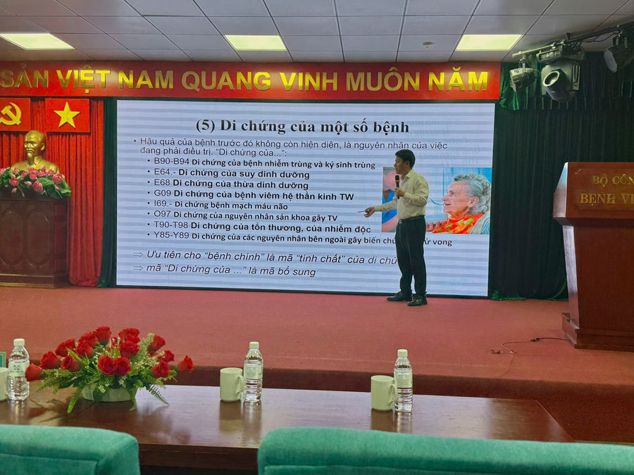 Tổ chức tập huấn ICD-10, nâng cao chất lượng mã hóa bệnh tật và quản lý khám chữa bệnh