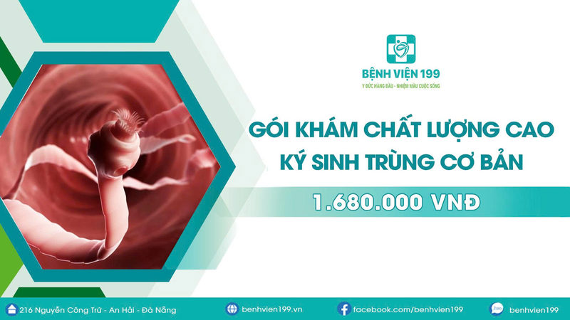 Gói khám chất lượng cao ký sinh trùng cơ bản