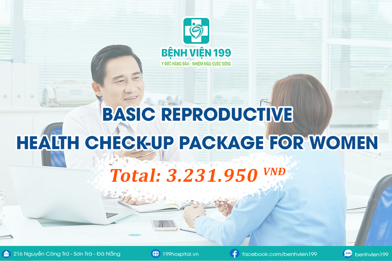 BASIC REPRODUCTIVE HEALTH CHECK-UP PACKAGE FOR WOMEN