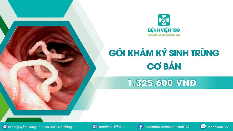 Gói khám ký sinh trùng cơ bản