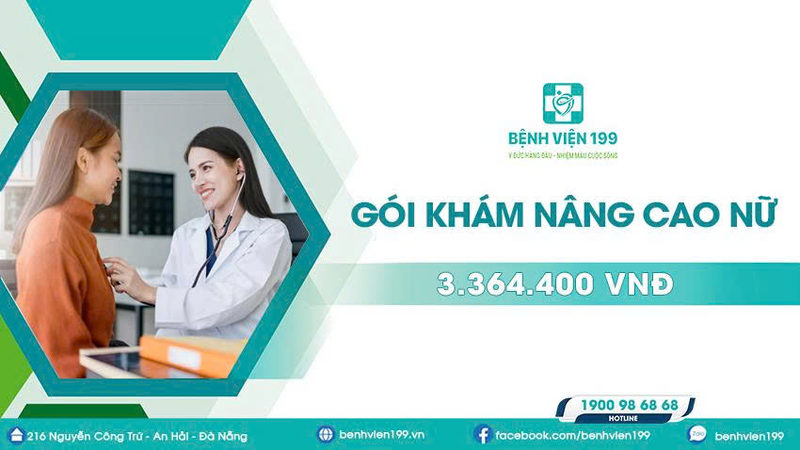 Gói khám sức khỏe tổng quát nâng cao dành cho nữ