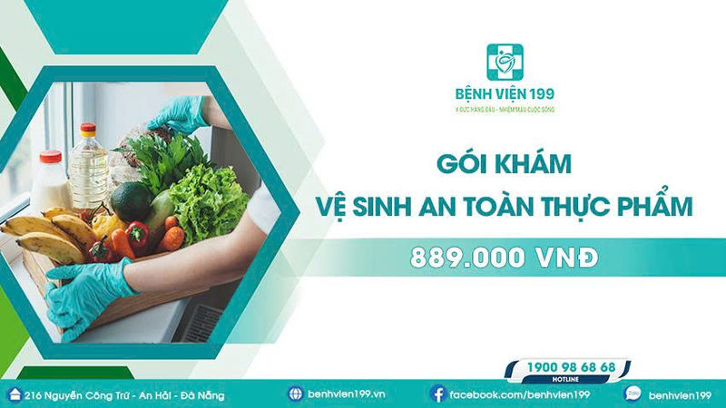 Gói khám sức khỏe vệ sinh an toàn thực phẩm