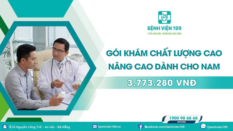 Gói khám sức khỏe tổng quát chất lượng cao nâng cao dành cho nam