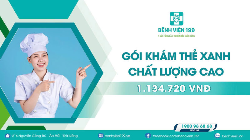 Gói khám thẻ xanh chất lượng cao