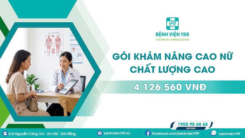 Gói khám sức khỏe tổng quát chất lượng cao nâng cao dành cho nữ